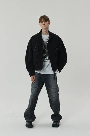 23SS INCISION DOUBLE HIGHNECK JUMPER